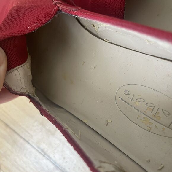 Vintage‎ Talbots Red Womens Loafers Size 5.5 - Picture 7 of 10